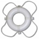 24" White Foam Ring Bouy CGA