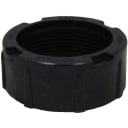 2" Union Nut, Black