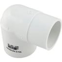 90 Degree PVC Elbow, 2" SPGxSLIP