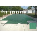 12'x20' King Light Weight Solid, Rectangle Safety Cover, Green, 20 Yr. Warranty