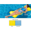 Sun Cliner Water Hammock Float - Yellow