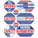 8-Way California Safety Sign