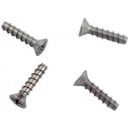 Replacement Hayward SPX1408B White Vinyl Inlet Fitting Face Plate with Screws and Gaskets