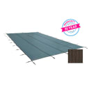 20' x 40' King99 Mesh, Rectangle Safety Cover, Tan, 20 Yr. Warranty