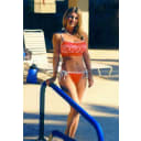 6' Pool Rail Cover, 1.9" Diameter - Royal Blue