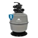 Nanowave 20" Media Pool Filter with 1-1/2" Valve