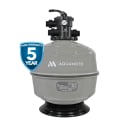 Nanowave 24" Sand Pool Filter with 1-1/2" Valve