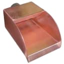 8" Radius Copper Scupper