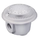 1-1/2" White Vinyl Dual Suction Outlet with Grate, 2 Pack