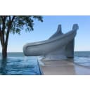 Splash Water Slide Right Turn, Gray Granite