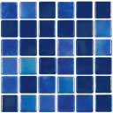 Tribeca, Dark Blue Glossy - 1" x 1"