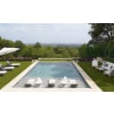 Signature Chaise by Ledge Lounger – Ergonomic In-Pool Lounger (0–9″ Shelf Depth), Cloud