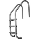 24" Residential 3-Step In Ground Pool Ladder, Gray