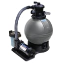 1 THP 2-Speed Pump with 19" Clearwater Sand Filter Complete Aboveground Pool Equipment System