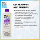 Liquid Floc Plus – Fast-Acting Pool Clarifier and Flocculant for Cloudy Water – 1 Quart Treats Up to 40,000 Gallons