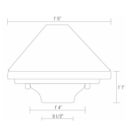 6' GX6 Diving Board, White