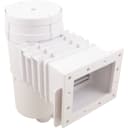 Complete Skimmer, 1.5" FPT, Round Lid, White