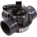 2" x 2-1/2" PSV Series 3-way Diverter Valve PVC