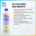 Liquid Solar Pool Cover - Reduces Heat Loss, Minimizes Evaporation & Conserves Water