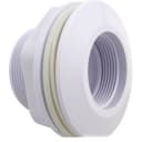 1.5" Threaded x 1.5" Socket Long Body Return Fitting for Fiberglass White