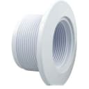 1.5" Threaded x 1.5" Socket Standard Body Return Fitting for Concrete White