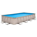 Soft Sided Frame Above Ground Swimming Pool Package, 10' x 18' Rectangle 52" Tall