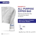 Genuine Parts K13 All-Purpose Zipper Replacement Debris Bag, for Automatic Pressure Pool Cleaner Vac-Sweep 280/TR28P