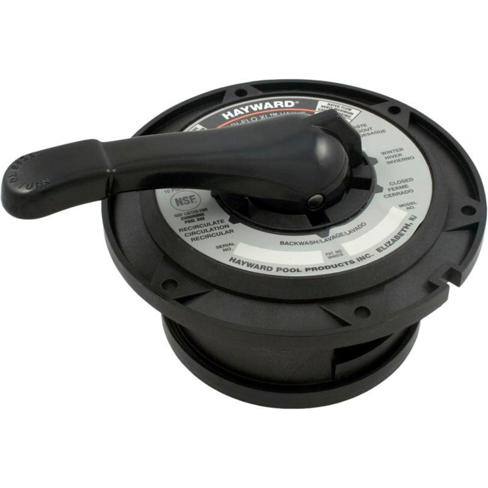 Hayward Key Cover Handle Assembly for SP0714T1 MultiPort Valve SP0714B