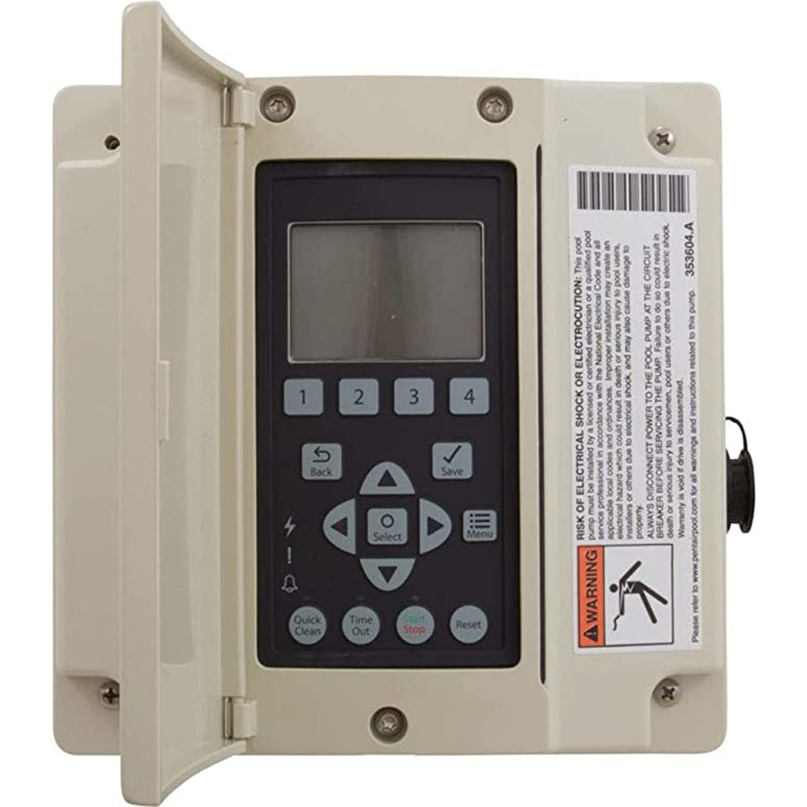 IntelliFlo VS Drive Kit with Keypad, Hardware Kit, Almond