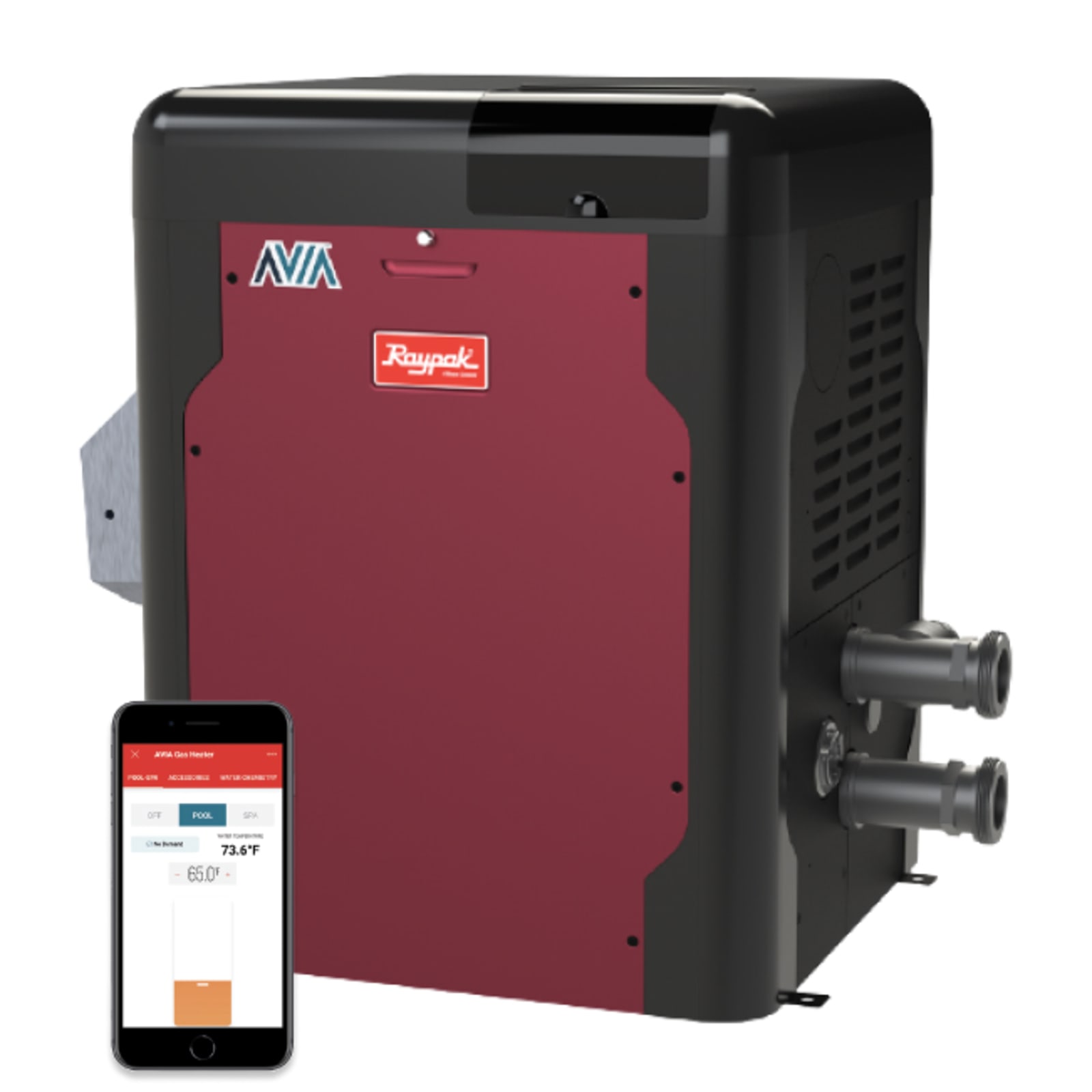 Raypak AVIA Pool Heater 018032 Model P-R264A-EN-C