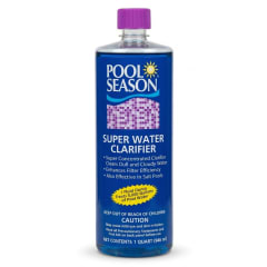 Super Water Clarifier – Concentrated Formula for Sparkling Clear Swimming Pool Water – Fast-Acting Treatment for Cloudy Pools – 32 Oz.