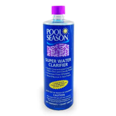 Super Water Clarifier – Concentrated Formula for Sparkling Clear Swimming Pool Water – Fast-Acting Treatment for Cloudy Pools – 32 Oz.