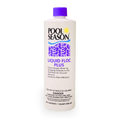 Liquid Floc Plus – Fast-Acting Pool Clarifier and Flocculant for Cloudy Water – 1 Quart Treats Up to 40,000 Gallons