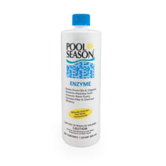 Enzyme – Pool Water Clarifier & Organic Waste Eliminator – Breaks Down Oils, Scum, and Insect Residue – Boosts Chemical Efficiency – 32 oz