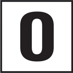 0 6x6 Tile, 4" Numbers, Non-Skid (Deck), Depth Marker