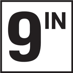 9 with IN 6x6 Tile, 4" Numbers, Non-Skid (Deck), Depth Marker