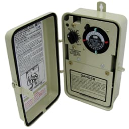 Freeze Protection Timer with Thermostat for 120/240V Applications, Type 3R Metal Enclosure