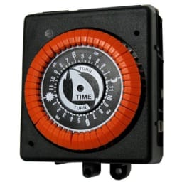 24HR Panel Mount Timer 100V