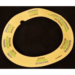 Decal for Top Mount Valves