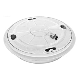 Lid with Ring Lock Down White N/S