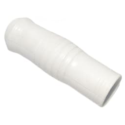 White Vinyl Handle Grip 1-1/8"