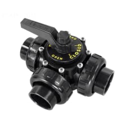 3 Port Valve, 1-1/2" with Union