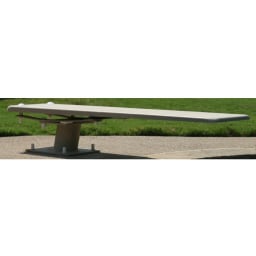 8' Frontier III Diving Board and Base - Taupe