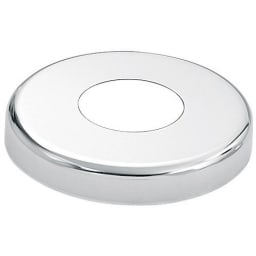 Stainless Steel Round Escutcheon Plate, 1.5" OD Rails