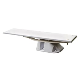 6' Complete Salt Jump System Stand with Frontier III Board - Radiant White