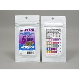 Test Strips, sureTRACK-6 (foil pouch), Alk/Bromine/Chlorine/CYA/Hardness/pH