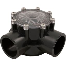 90 Degree Check Valve, 1-1/2" SLIP x 2"SPG