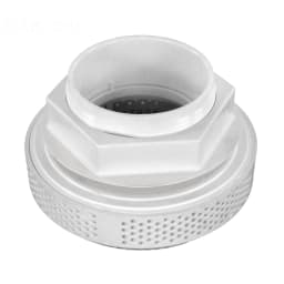 Super Hi-Flo Suction Assembly, Straight, 2-1/2", White, 180GPM (VGB)