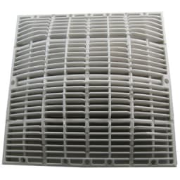 12"x12" Grate Only, White, ANSI OK