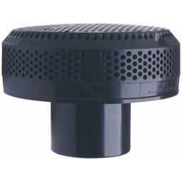 Super Maxi-Flo Skimmer Equalizer Suction Fitting, 2"SPG x 1.5" SLIP, Black (VGB)